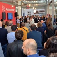 Inaugurazione Archincontract a Cersaie 2019