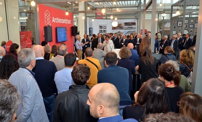 Inaugurazione Archincontract a Cersaie 2019